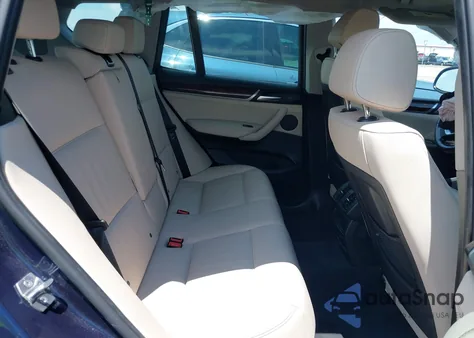 2016 BMW X3 xDrive28I z USA, uszkodzony, nr VIN 5UXWX9C56G0D86873